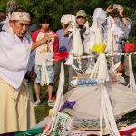 3日目の朝には踊り神様を送ります