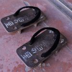 片足2kgの鉄下駄レース。こんな準備をしてます。