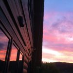 秋の夕映え