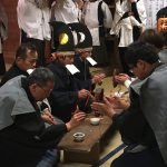 13日諏訪神社 面型化粧
