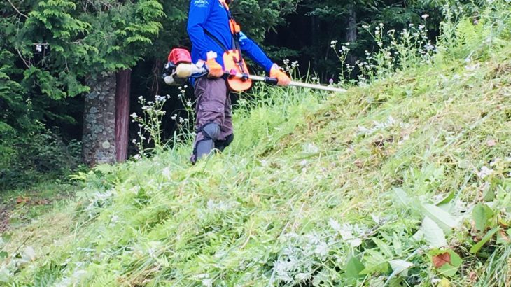 田舎暮くらしの基本　刈り払い機