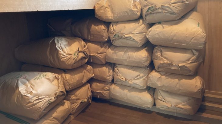 １年分の食料 米１３俵（８００ｋｇ）！災害に強い田舎暮らし