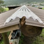 DIY 丸太で小屋作り 超簡単な棟作り