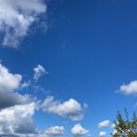 南信州新野高原 爽やかな風・雲　敬老の日の家族ランチ