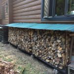 DIY 廃材で１日でできる薪置き場作り