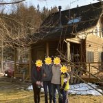 ほっこり春の陽気　親子山村移住体験【母子留学中】