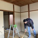 新野から☆元気にしまい会　移住受入れ空き家の清掃