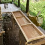 DIY コンクリート布基礎の型枠作り