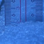 初雪　いきなり積雪２ｃｍ