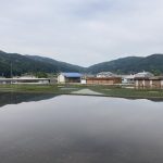 代掻き完了　田植えを待つ田んぼの美しさ